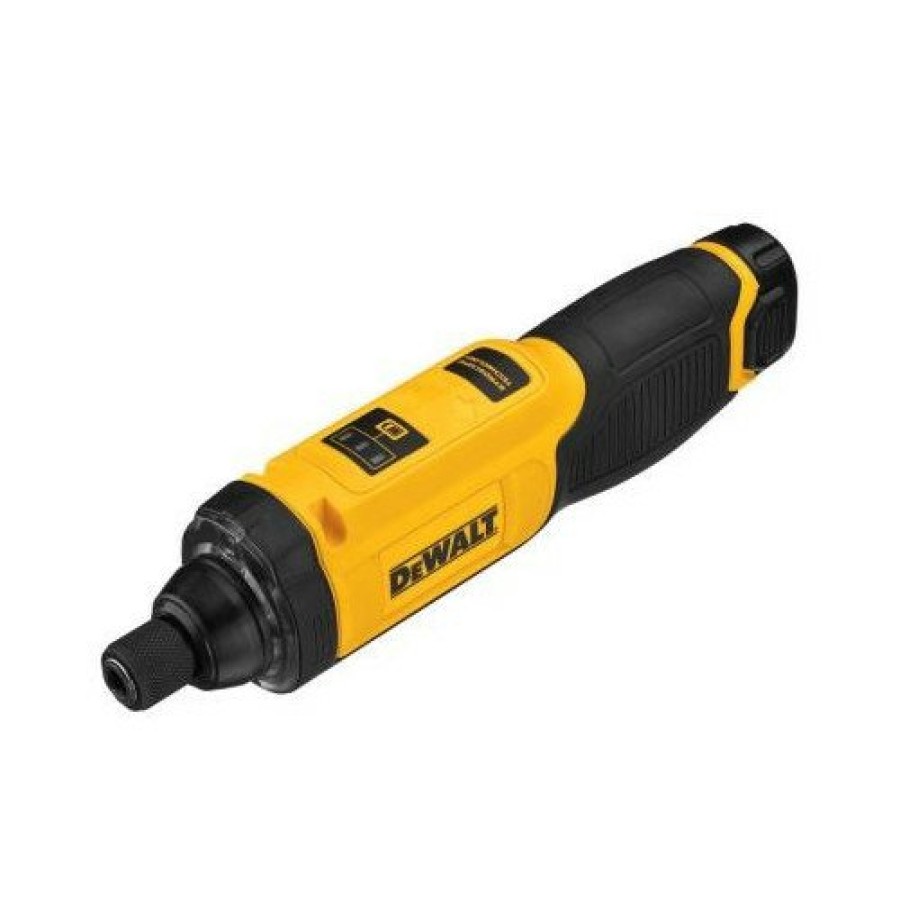 Power Tools Dewalt Electric Screwdrivers | Dewalt Dcf682N1 8V Max Brushed Lithium-Ion 1/4 In. Cordless Gyroscopic Inline Screwdriver Kit (1 Ah)