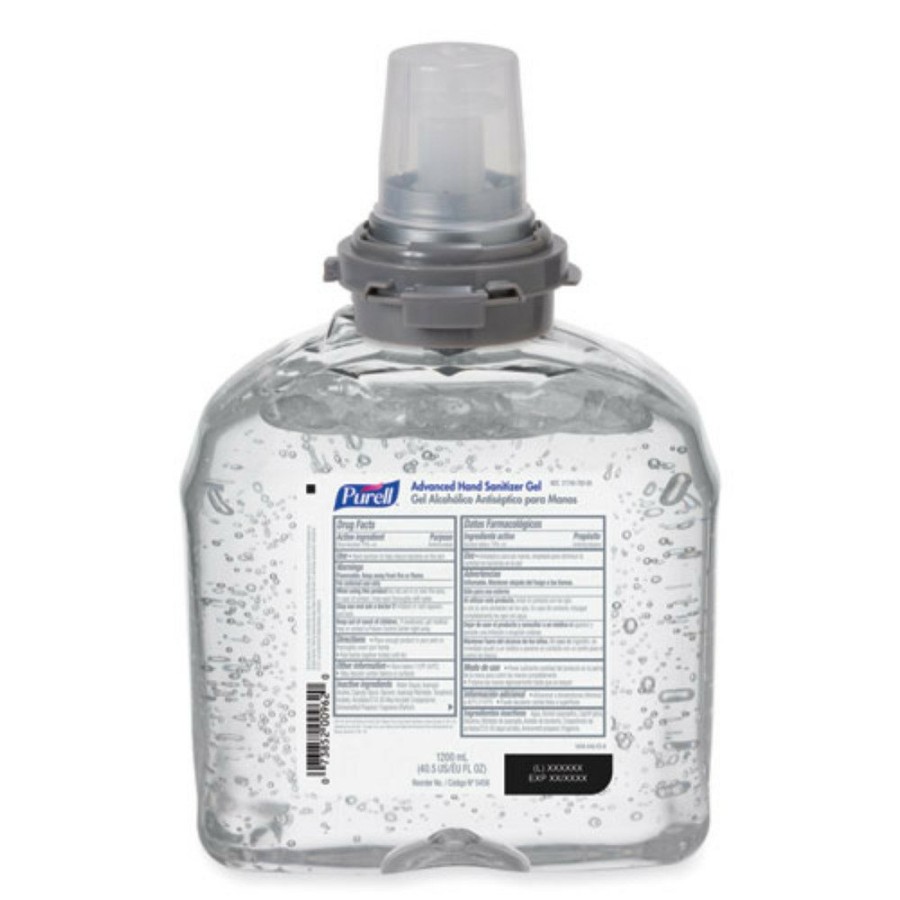 Facility Maintenance & Supplies PURELL Hand Sanitizers | Purell 5456-04 1200 Ml Advanced Tfx Gel Instant Hand Sanitizer Refill (4/Carton)