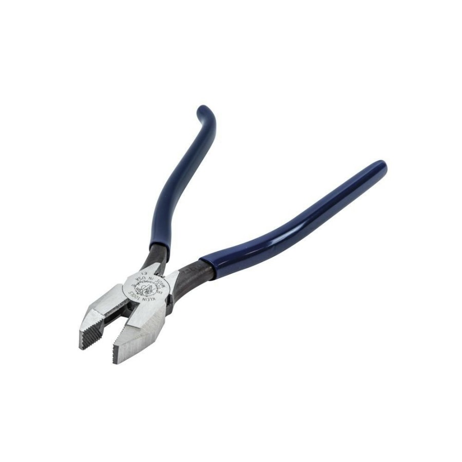 Hand Tools Klein Tools | Klein Tools D201-7Cst 9 In. Ironworker'S Pliers With Spring