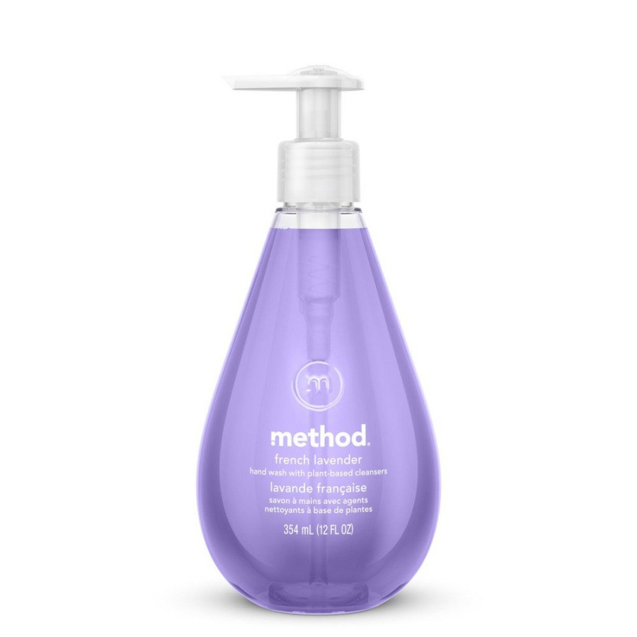 Facility Maintenance & Supplies Method Hand Soaps | Method Mth00031 12 Oz. Gel Hand Wash Pump Bottle - French Lavender (6/Carton)